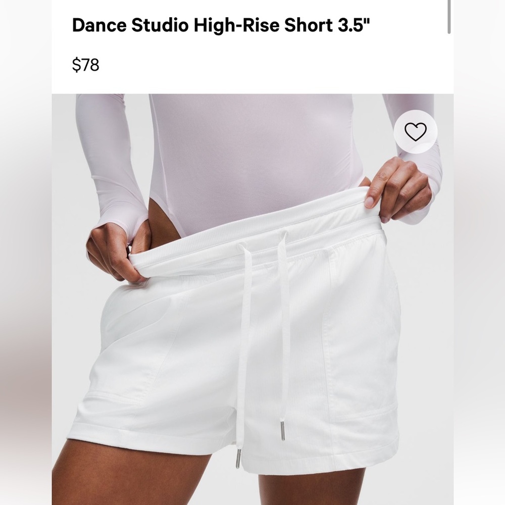 lululemon Dance Studio Shorts